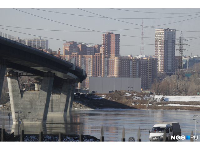 Фото четвертого моста в новосибирске проект