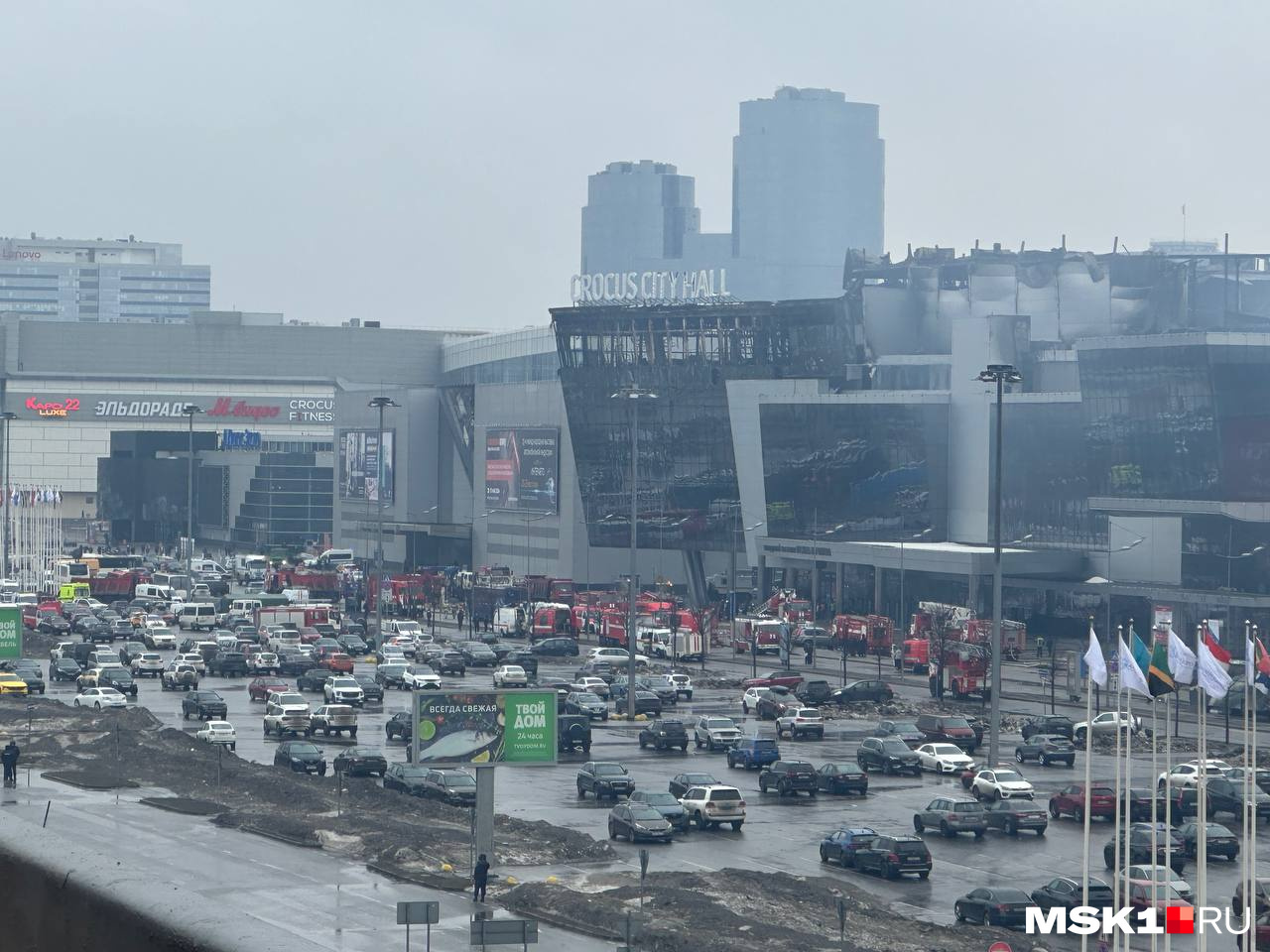 Подробности теракта в Crocus City Hall: онлайн-трансляция - 23 марта 2024 -  ФОНТАНКА.ру