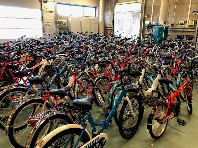 Таможня Финляндии продаст велосипеды, на которых прибыли беженцы из России