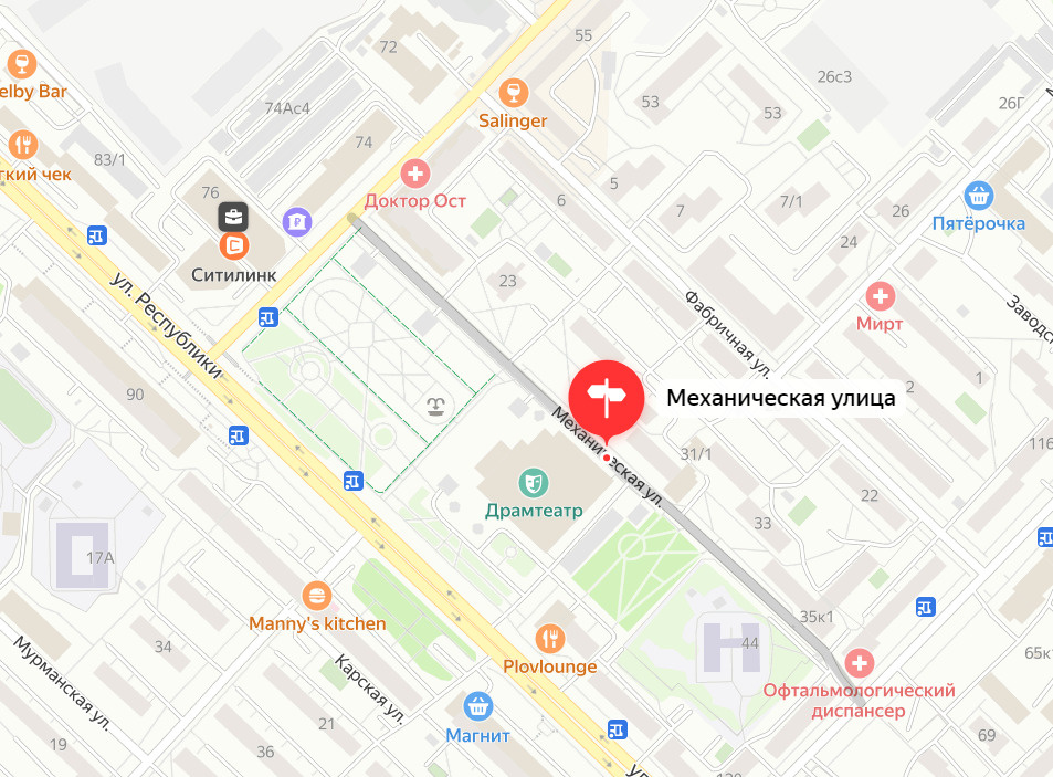 Коммунистов 31 петрозаводск карта