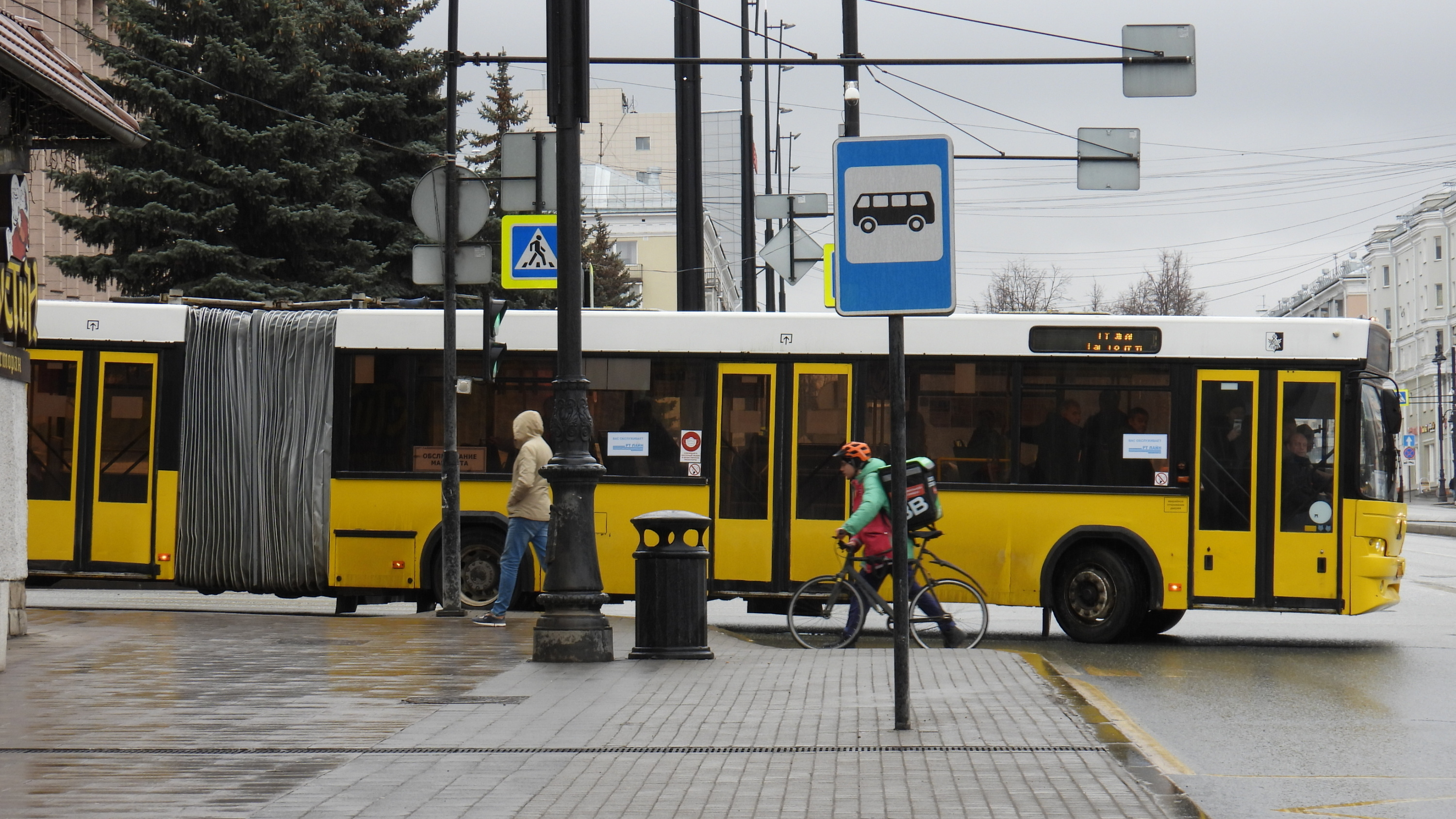 В Перми выбрали маршруты, на которые в 2025 году запустят автобусы-«гармошки»
