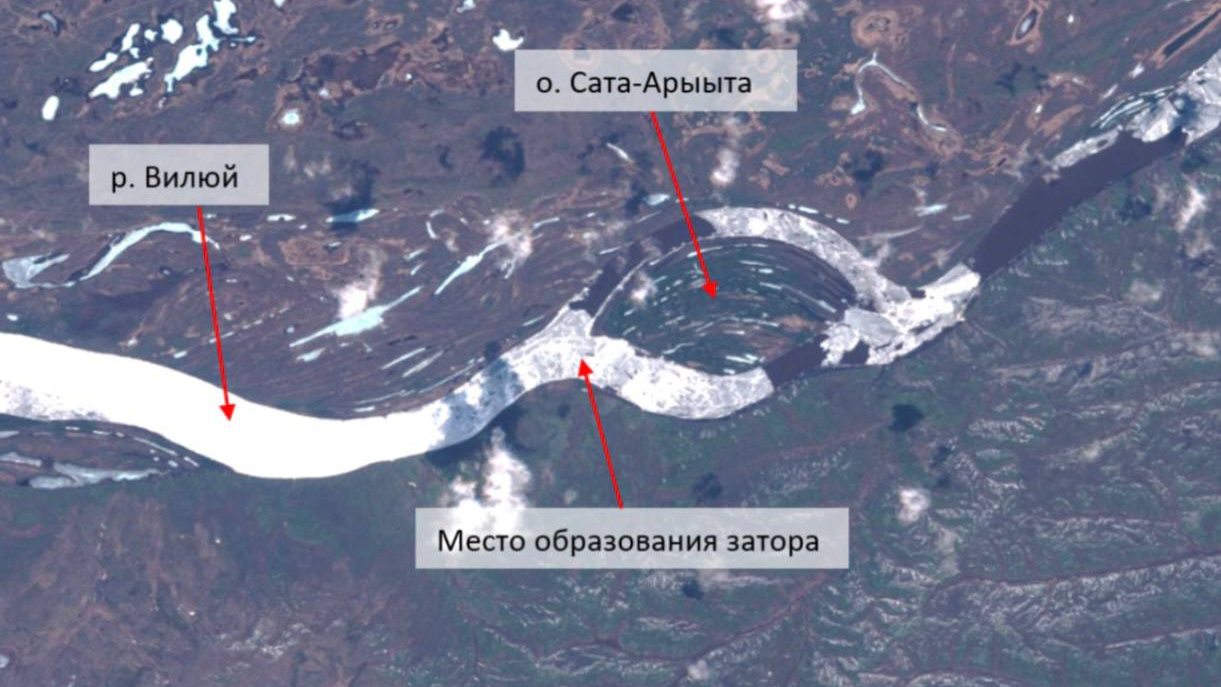 В Нюрбинском районе Якутии взорвут <nobr class="_">40-километровый</nobr> затор льда