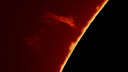 Выброс огня на Солнце снял новосибирский астрофотограф — смотрим внеземные кадры