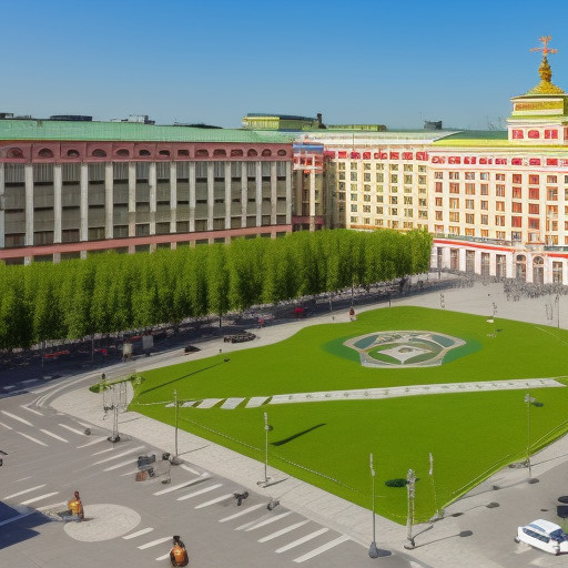 Такое изображение получается при запросе «Площадь Советов в центре Кемерова»