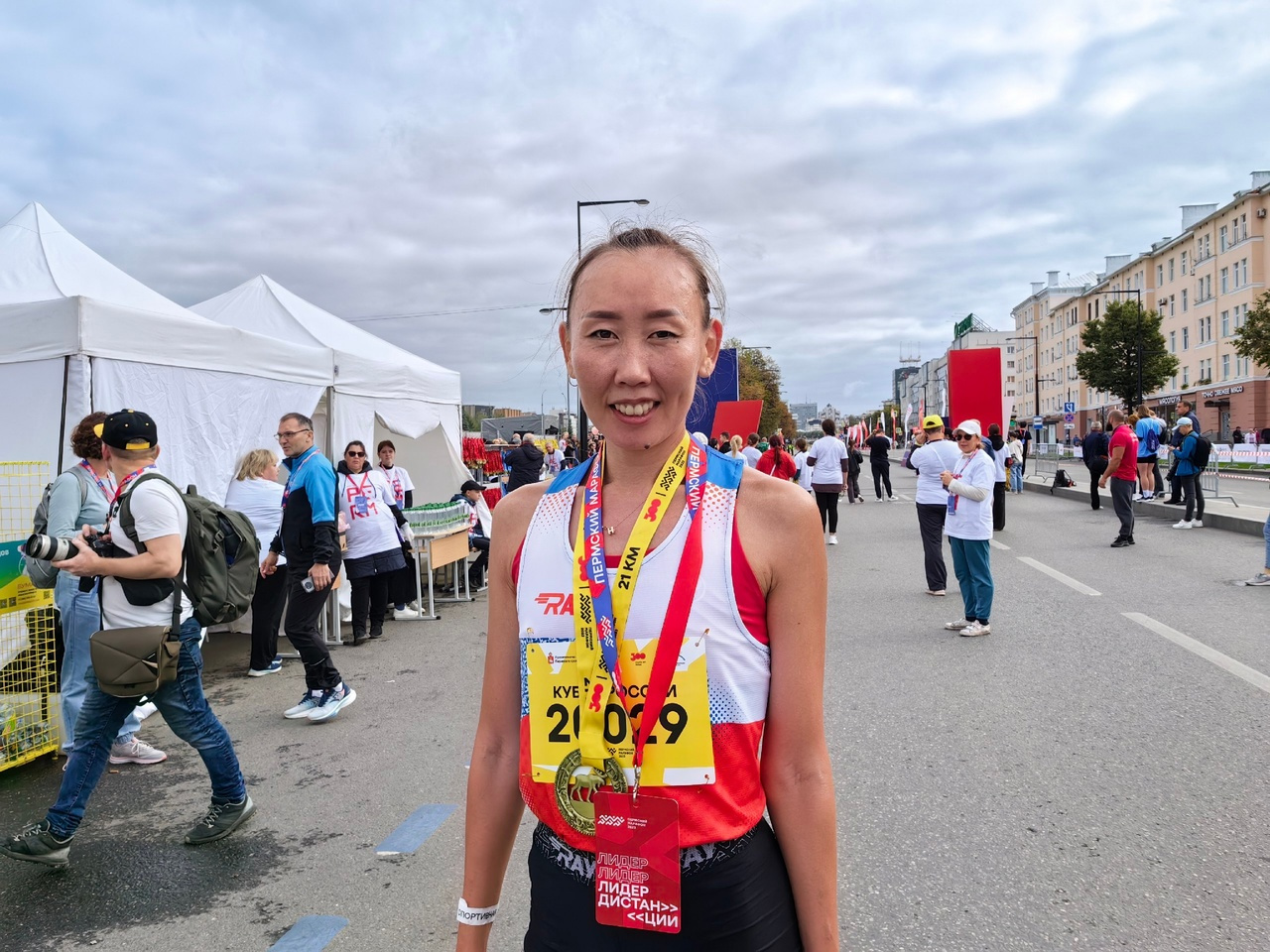 Наталья Леонтьева победила на дистанции в 21 километр Кубка России