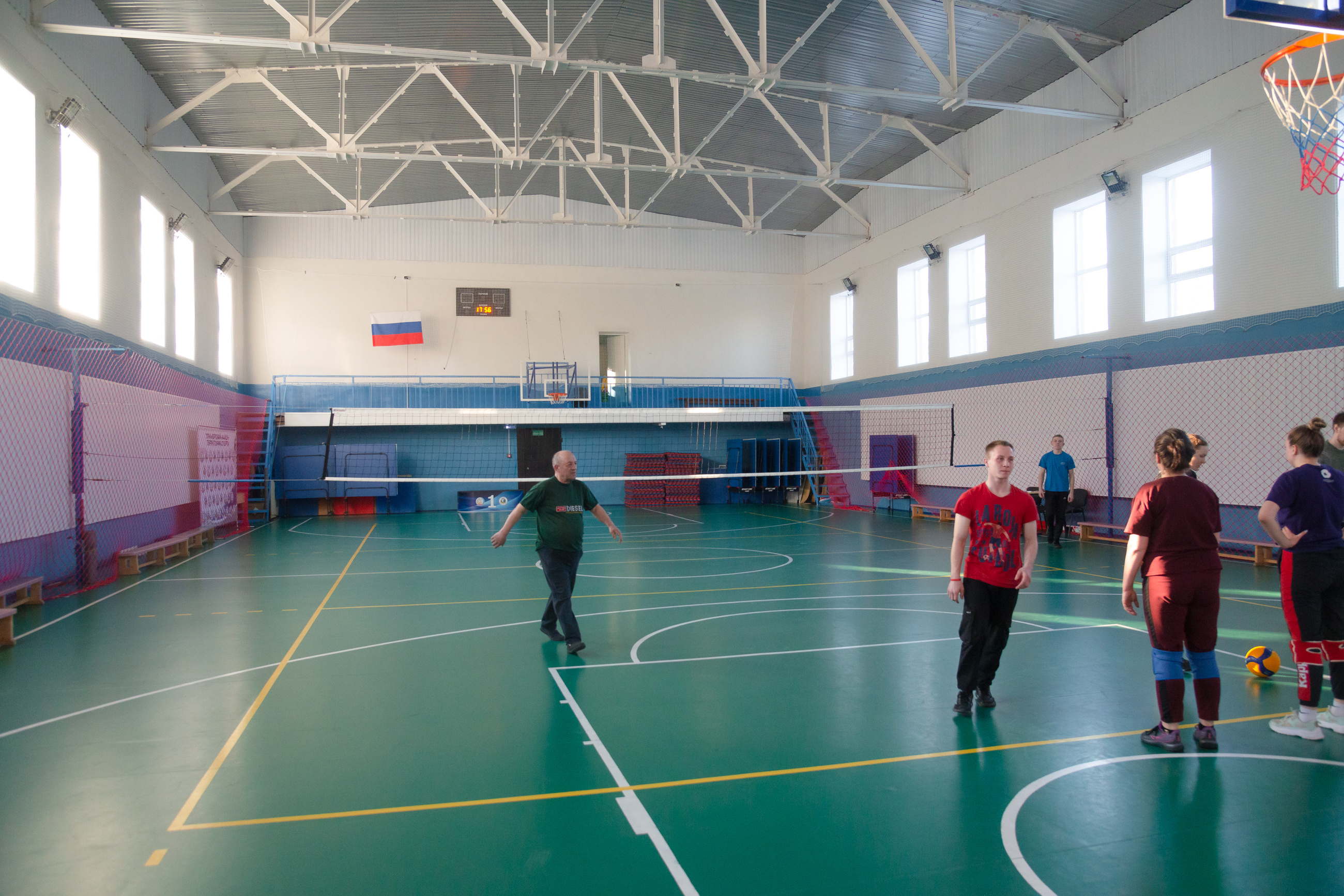 По средам в 18:00 в центре играют в волейбол — можно присоединяться бесплатно