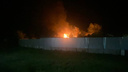Тушили 40 минут: в Самарской области вспыхнул ночной пожар