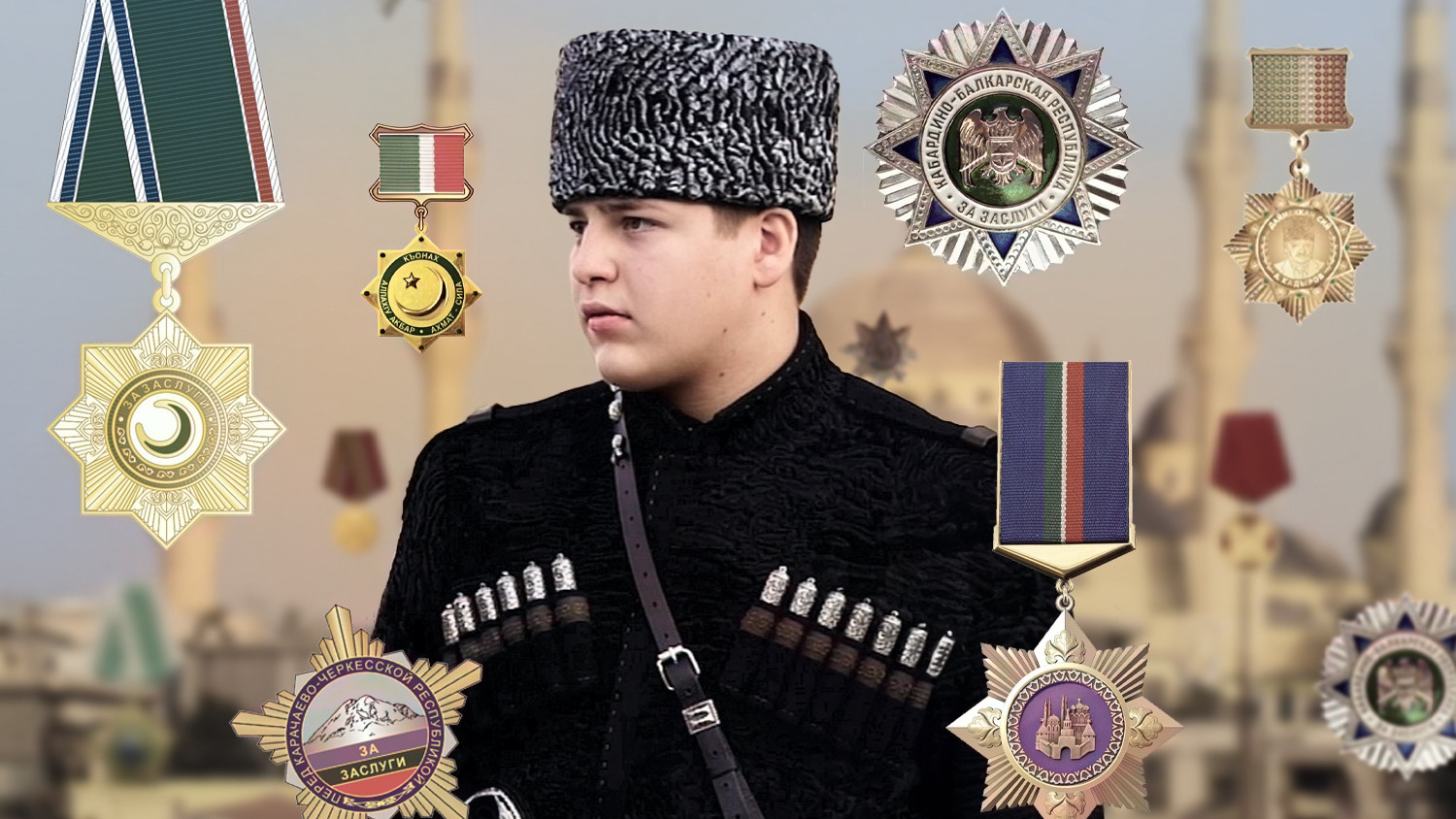 7 орденов и медалей в 15 лет: какие награды уже получил сын Кадырова и какие еще ему могут вручить