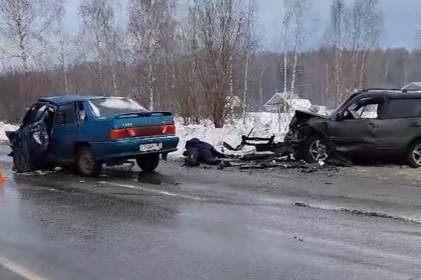 ВАЗ и Chevrolet столкнулись под Чкаловском. Один человек погиб, еще двое пострадали