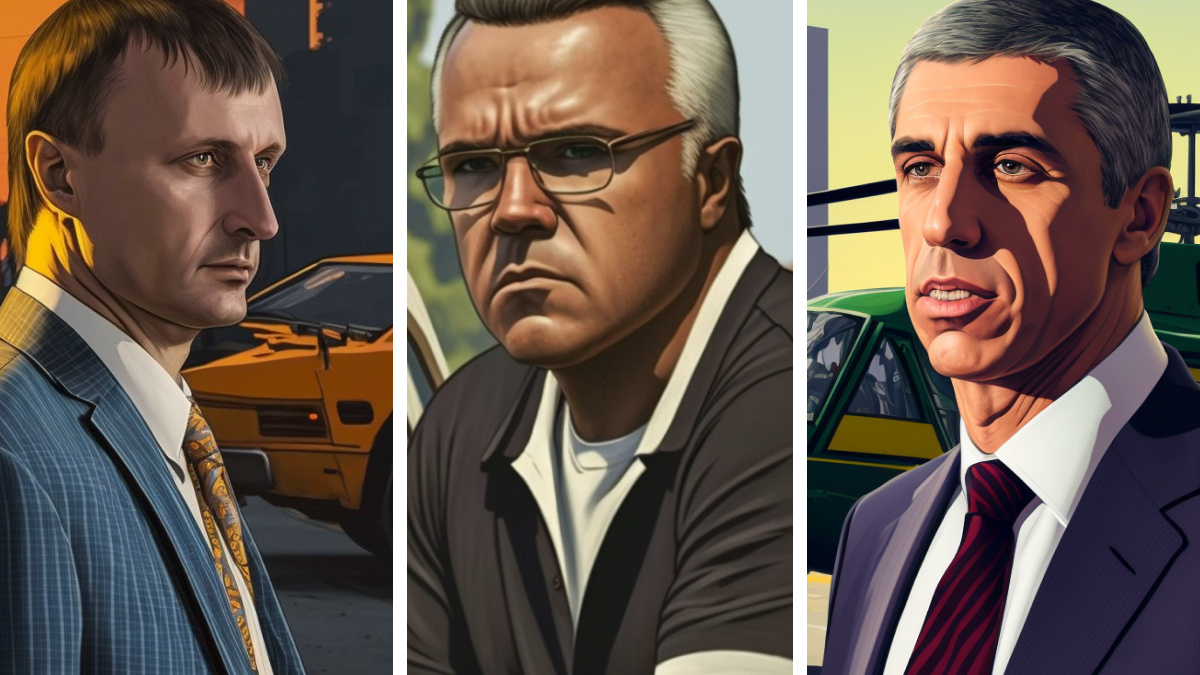 Все — красавцы! Нейросеть изобразила красноярских политиков в образе персонажей из GTA V