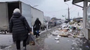 «Чуть ноги не переломала»: торговый ряд вдоль проспекта Кирова превратился в горы обломков