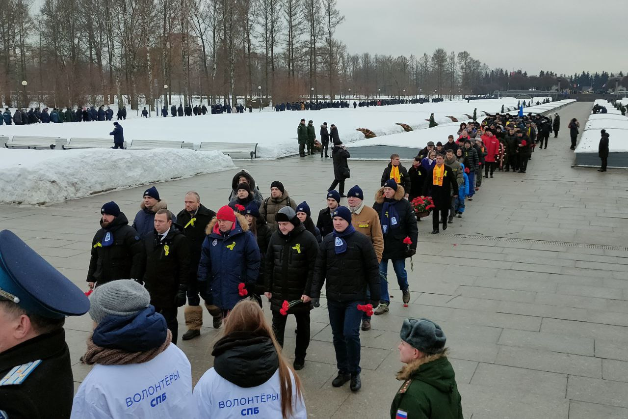 Годовщина 80-летия полного освобождения Ленинграда от фашистской блокады в  Петербурге - 27 января 2024 - ФОНТАНКА.ру