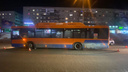 В Новосибирске троллейбус протаранил автобус с пассажирами