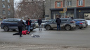Никого не нашли: водитель и пострадавший уехали с места ДТП в Новосибирске