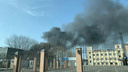 В Ростове горит крупный склад издательства «Феникс»