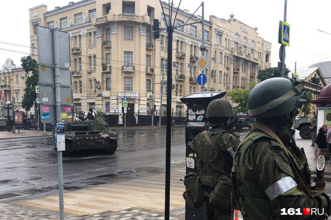 В центре города сосредоточены силовики В центре города сосредоточены силовики