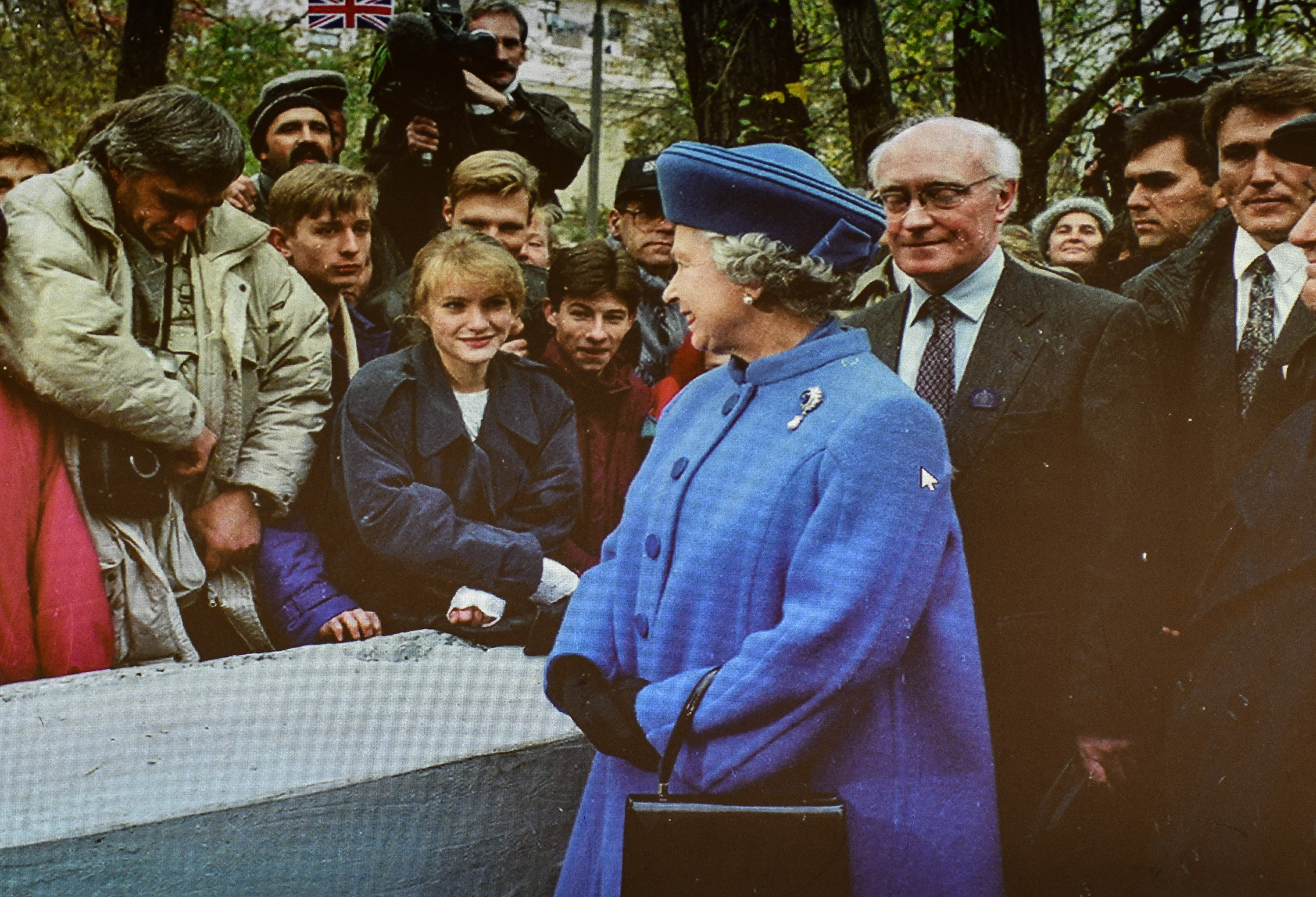 Приезд королевы Елизаветы. 1994 год