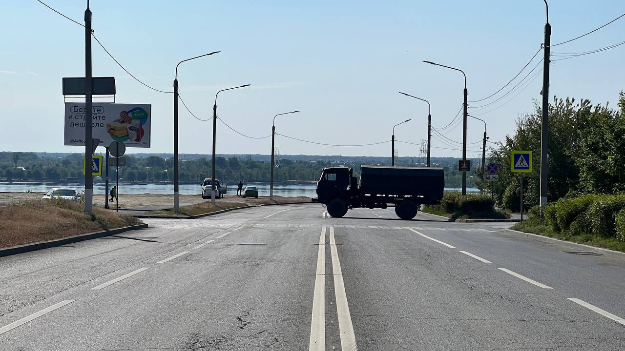 В Волгограде перекрыли Нулевую Продольную магистраль