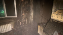 В девятиэтажном доме на Народной вспыхнул пожар — в квартире загорелась елка