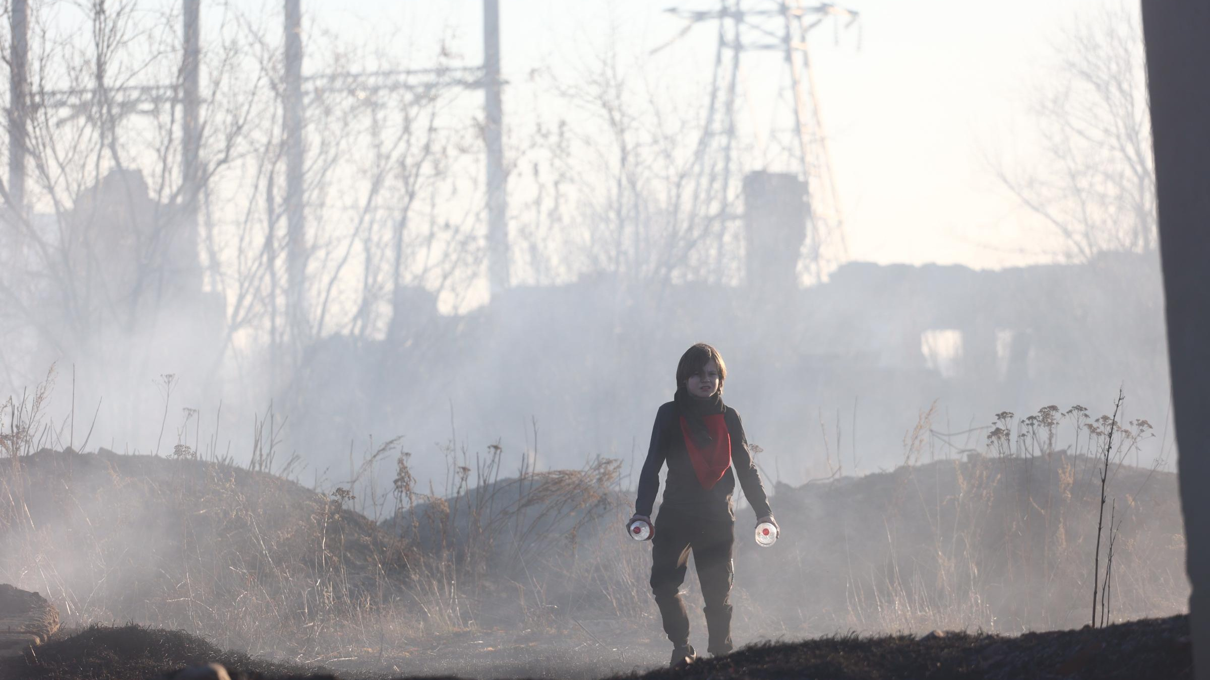 Первоклассник устроил пожар в забайкальском городе. Он гулял и решил развести костер