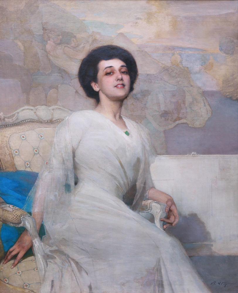 А. Эберлинг. Портрет Карсавиной. 1909