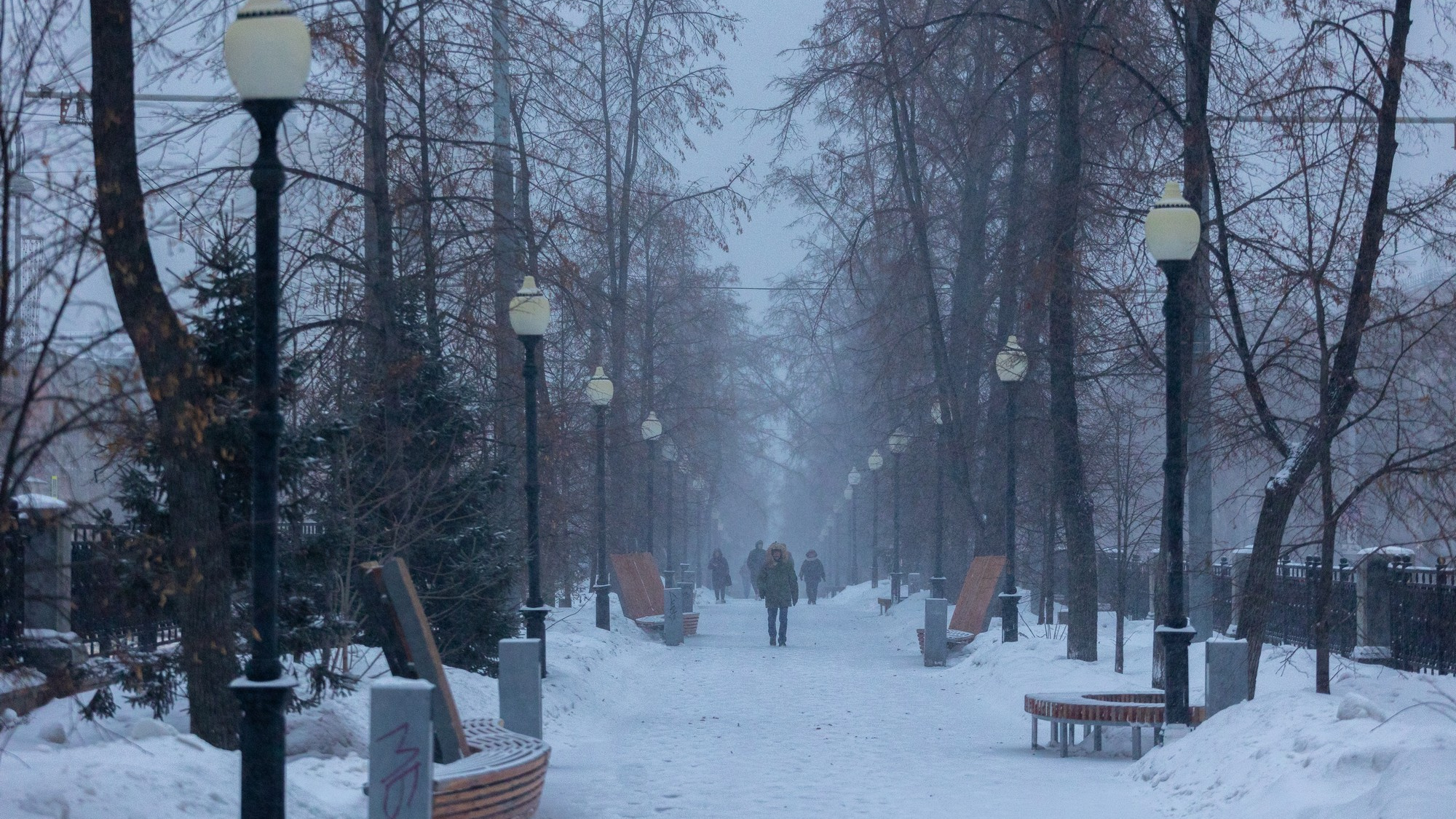 На Свердловскую область обрушится мощный снегопад