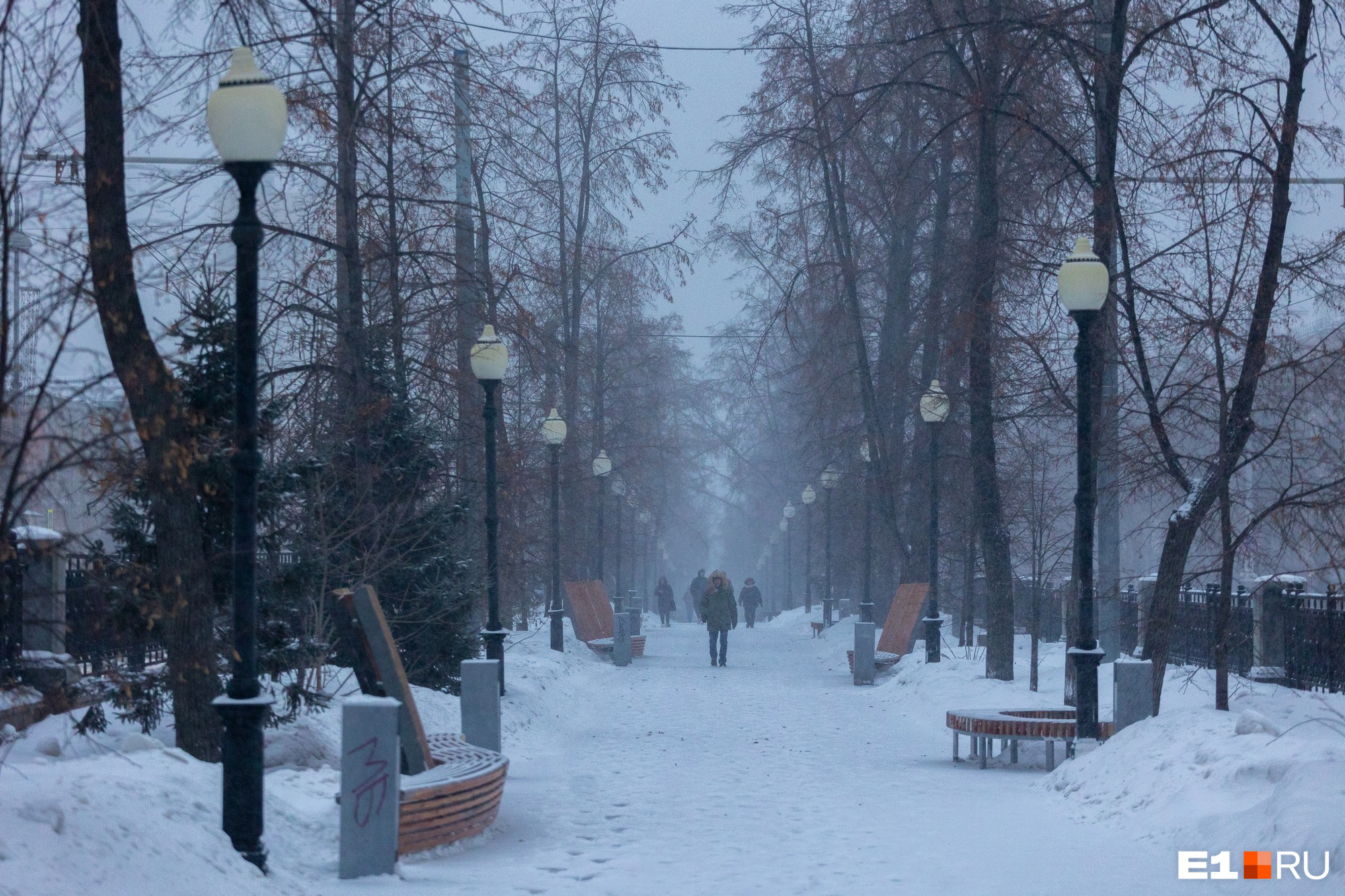 На Свердловскую область обрушится мощный снегопад