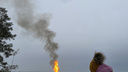 В центре Волгограда сожгли восьмиметровое чучело Масленицы — видео