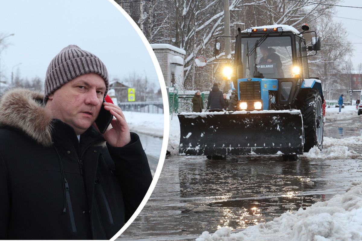 Дмитрий Морев возмутился качеством уборки снега в Архангельске: какие места  он проверил лично | 21.12.2023 | Архангельск - БезФормата