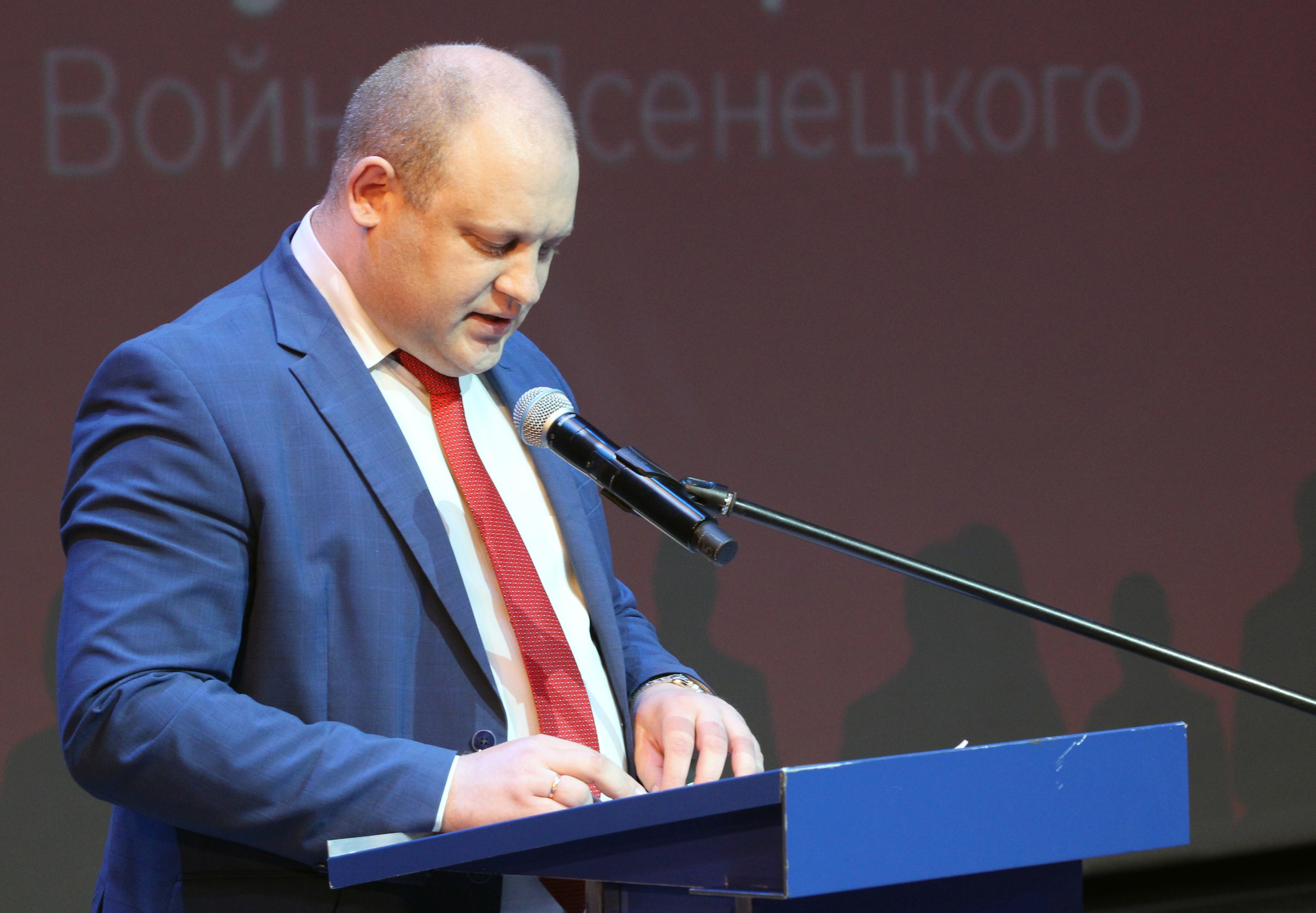 Артем Наркевич на мероприятии в Красноярском медуниверситете Артем Наркевич на мероприятии в Красноярском медуниверситете