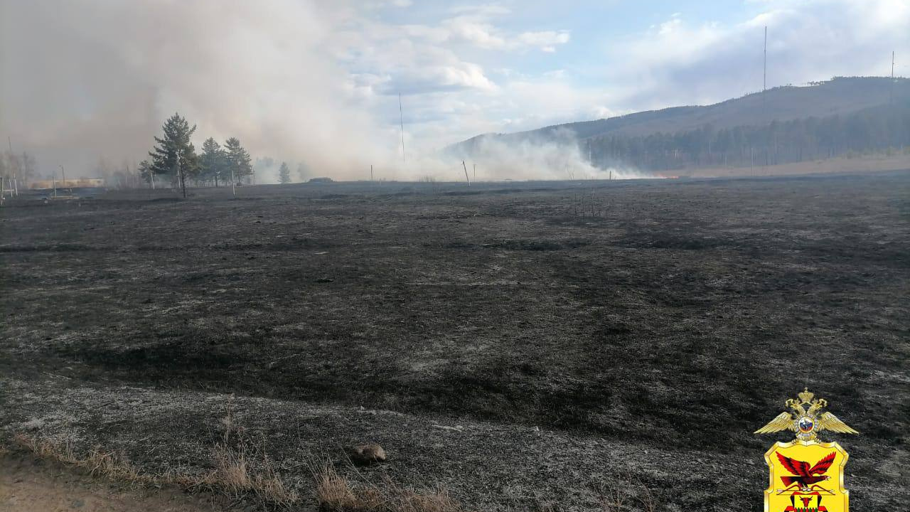 Вахтовик из Иркутской области случайно спалил <nobr class="_">150 гектаров</nobr> травы под Читой