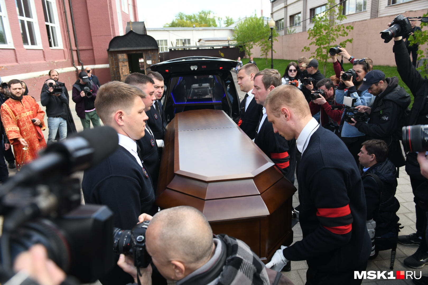 Похороны Зайцева похороны Вячеслава.