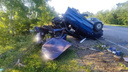 В Воронежской области «четырнадцатую» разорвало после ДТП — погиб 22-летний водитель