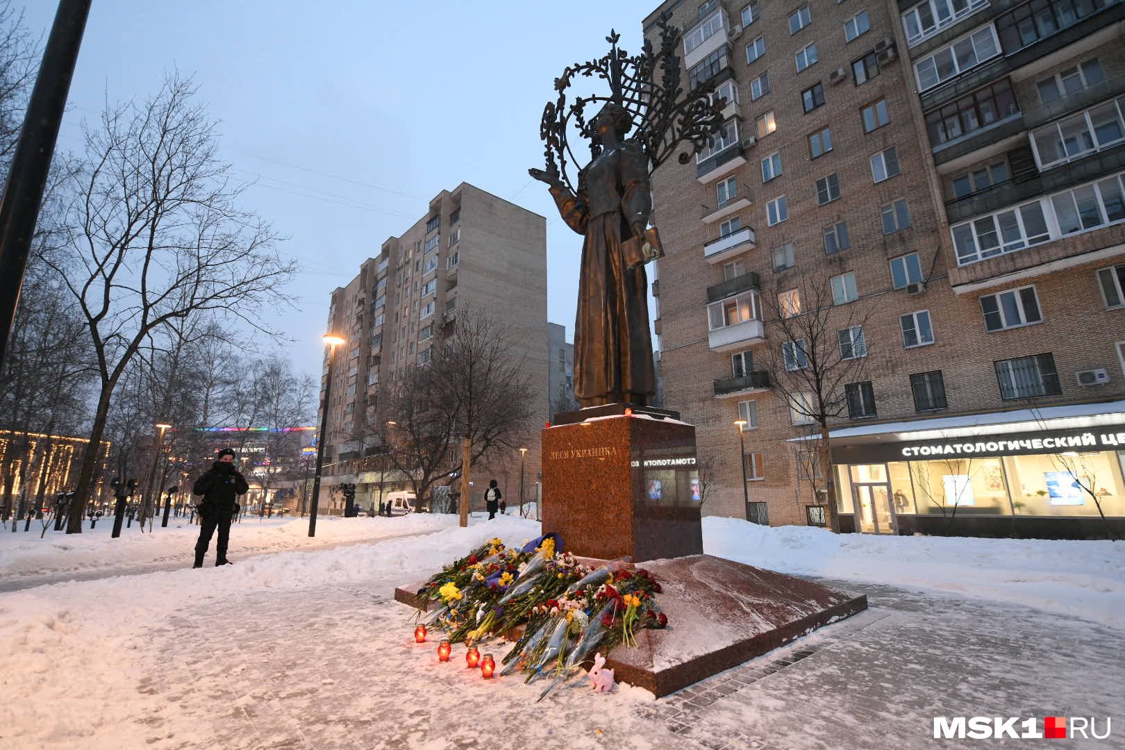 Памятник леси украинки в москве