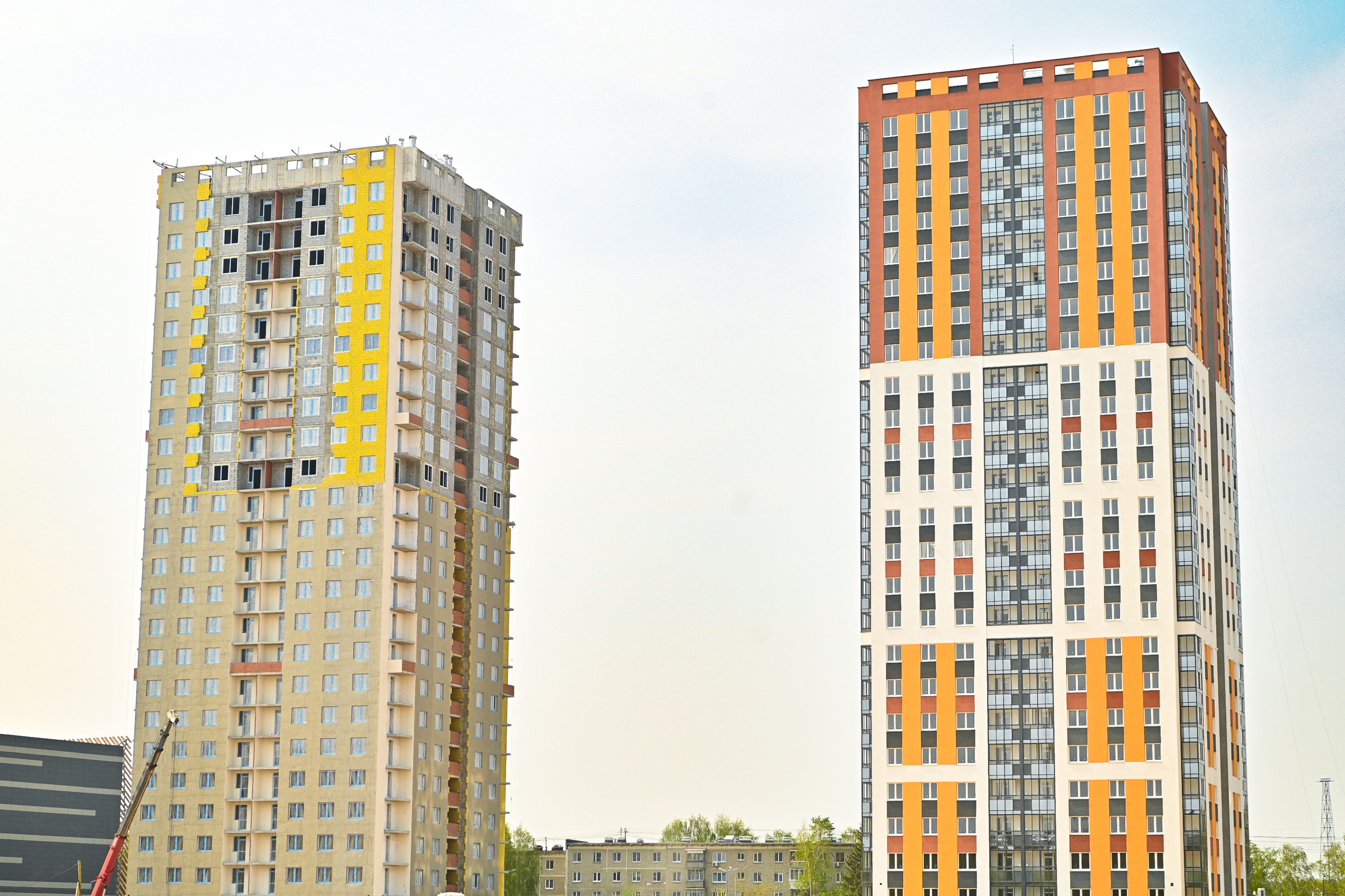 Первый дом сдадут в этом году, второй — в 2024-м Первый дом сдадут в этом году, второй — в 2024-м