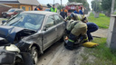 В Бердске произошла массовая авария с пострадавшими — Nissan вылетел на встречную полосу