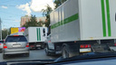 Колонну автозаков ГУФСИН заметили в центре Новосибирска — видео