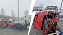 Погиб водитель: на окружной дороге в Ярославле столкнулись «шестерка» и «Газель»