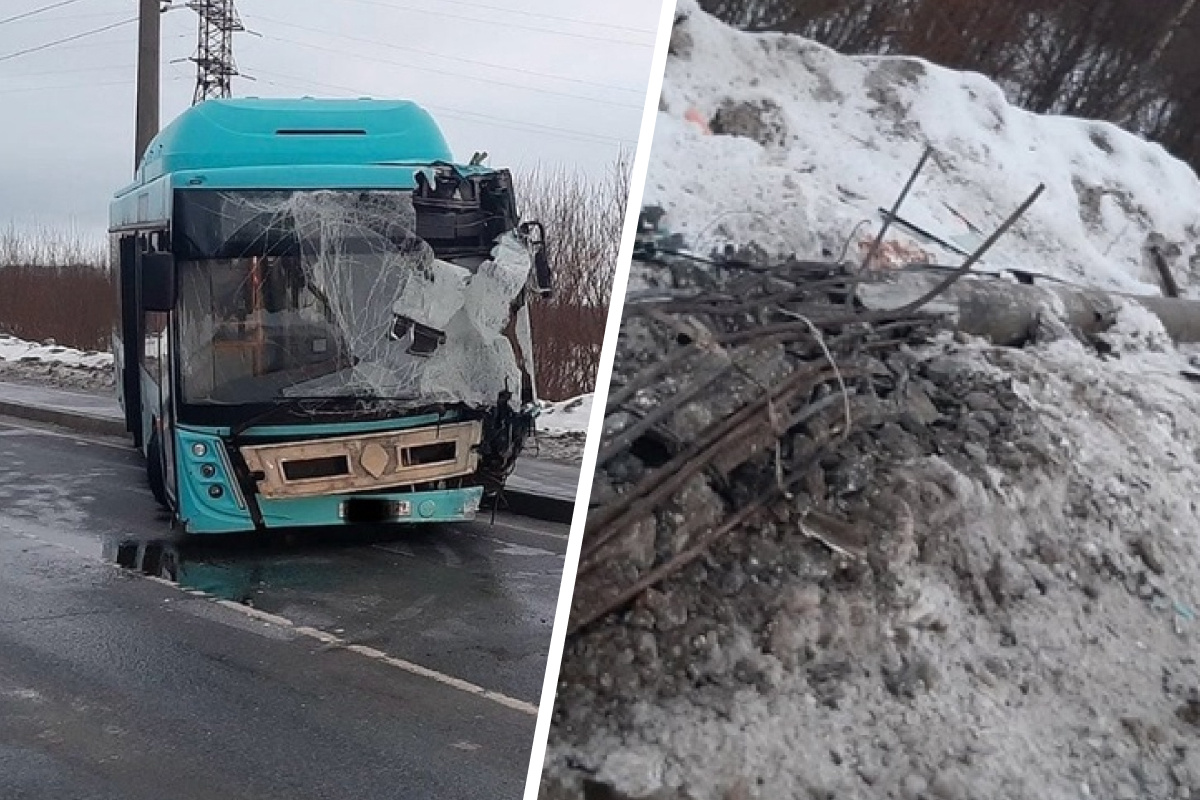 В утренней аварии с автобусом в Архангельске пострадали пассажиры: они  получили травмы | 12.03.2024 | Архангельск - БезФормата