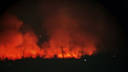 В МЧС объяснили «плановым выжиганием» зарево и дым над Левым берегом