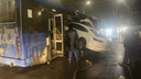 На скорости пробила салон: момент ДТП с легковушкой и автобусом в Ярославской области попал на видео