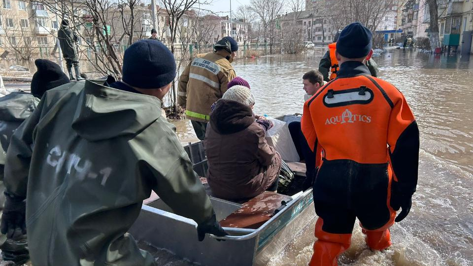 В соседнем с Зауральем Казахстане подтопило почти 300 домов, эвакуировали больше тысячи человек