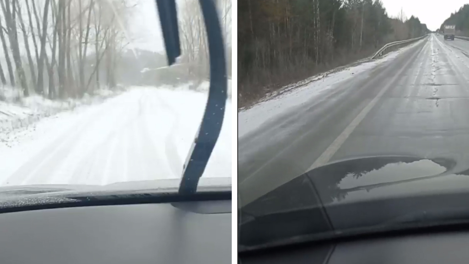 В Свердловскую область внезапно вернулась зима: снегом заметает трассы и города