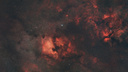 На создание кадров ушло более 5 часов: новосибирский астрофотограф снял две туманности в созвездии Лебедя