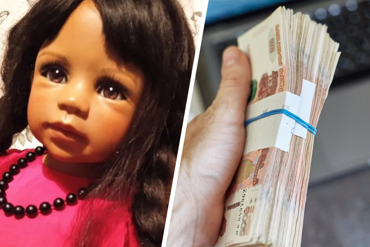 «Единственная в России»: коллекционную куклу продают в Кузбассе за 60 тысяч рублей — смотрим фото
