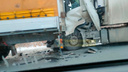 «Массовая авария»: на новосибирской трассе столкнулись фуры — фото с места аварии