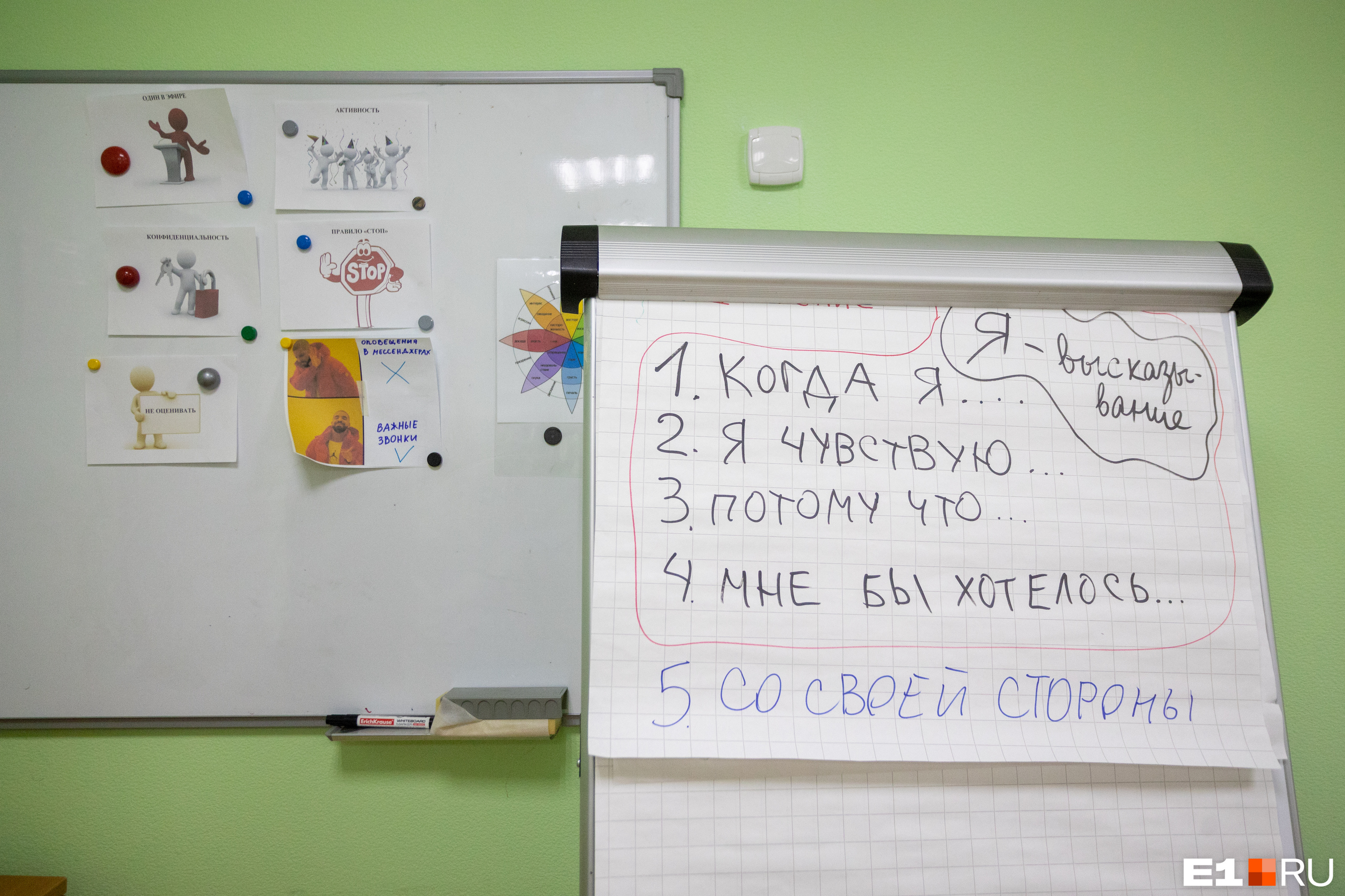 Одно из самых известных упражнений — «Я-высказывание» Одно из самых известных упражнений — «Я-высказывание»