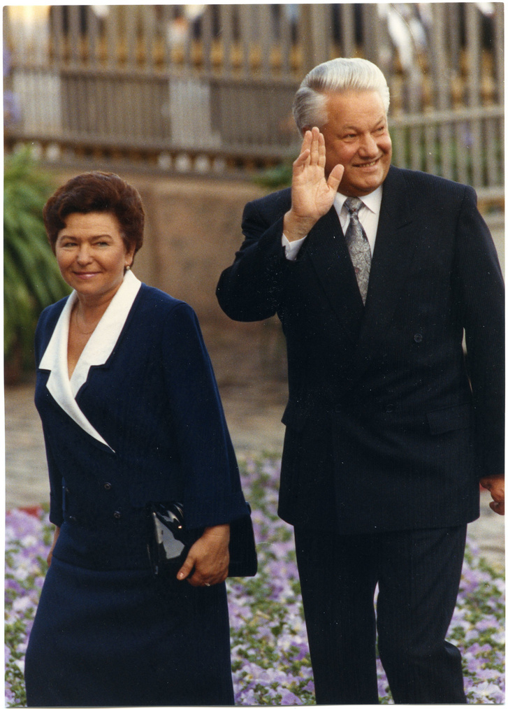 Борис Николаевич и Наина Иосифовна в Хельсинки, 9 июля 1992 года