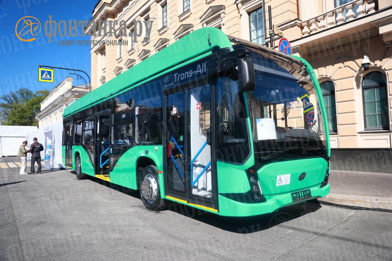 В центре Петербурга открывается выставка инновационного транспорта - 17 мая  2024 - ФОНТАНКА.ру