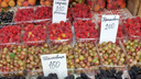 Клубника по 450, малина — по 600 рублей. Сколько стоят фрукты и овощи на рынке в Анапе?